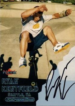 2000 Fleer Adrenaline - Autographs #A Ryan Kentfield Front